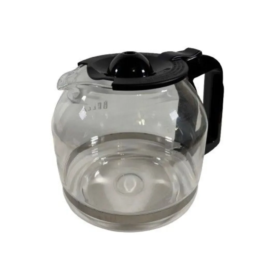 Bella 12 Cup Drip Coffee Maker Glass Carafe Pot Replacement Part with Lid/Cover